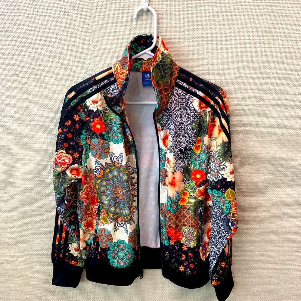 Adidas Floral Track Jacket